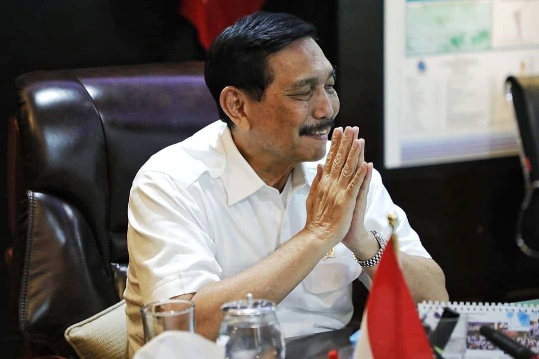 Menko Marves Luhut Binsar Pandjaitan disebut-sebut akan disingkirkan PDIP dari kabinet