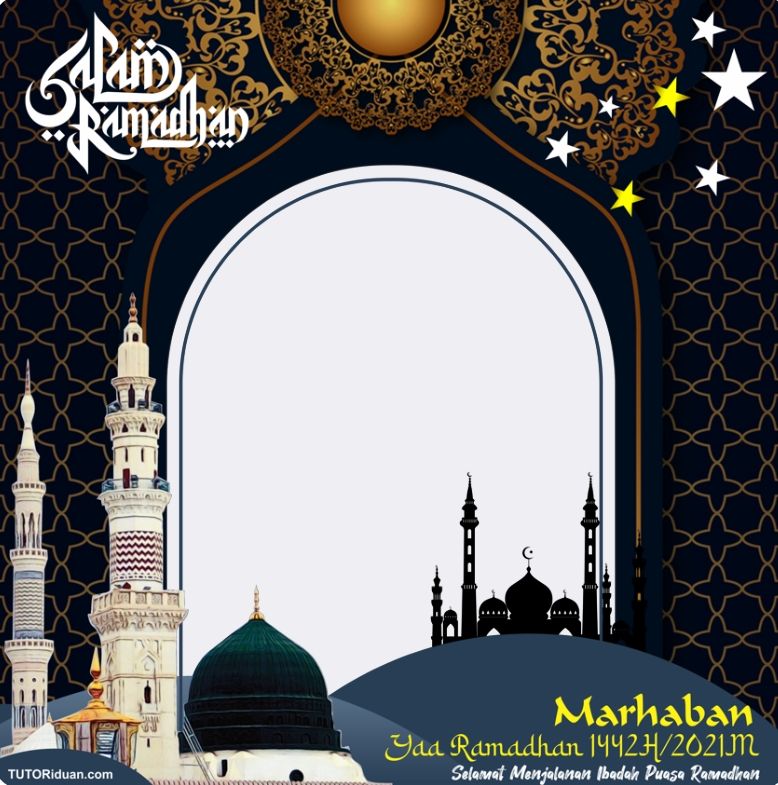 link contoh poster ramadhan 1443 di bulan puasa 2022
