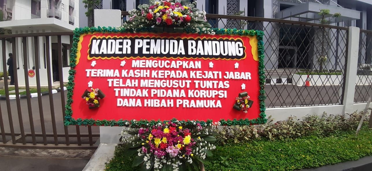 Karangan bunga dari Kader Pemuda Bandung./dok.IST