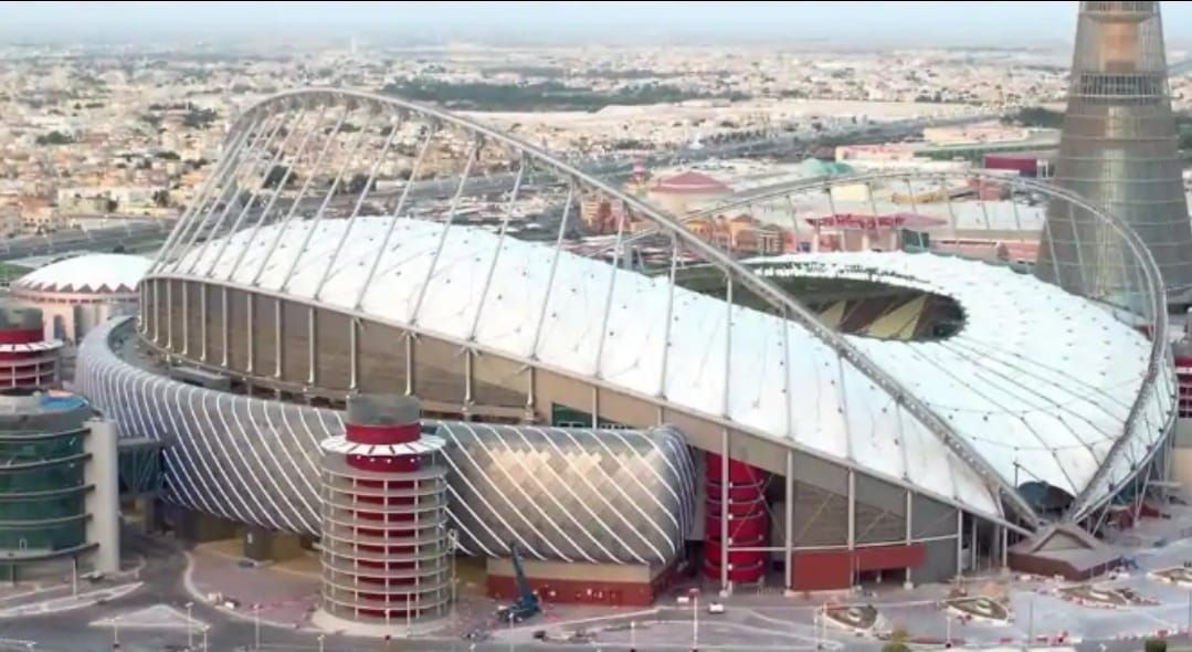 Stadion Internasional Khalifa adalah salah satu ikon dari 8 stadion yang akan digunakan pada pertandingan Piala Dunia 2022 Qatar./FIFA/