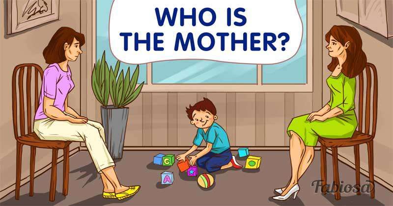 Tes Intuisi teka teki untuk membantu soerang anak menemukan ibunya sendiri.