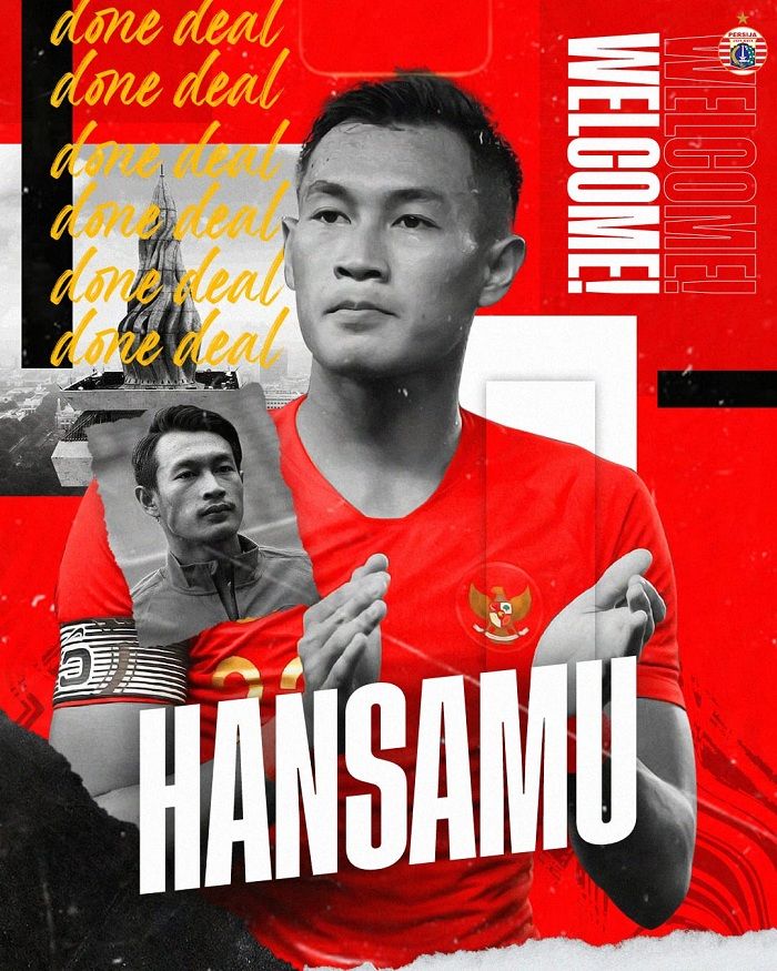 Hansamu Yama Resmi perkuat Persija Jakarta untuk musim 2022-2023