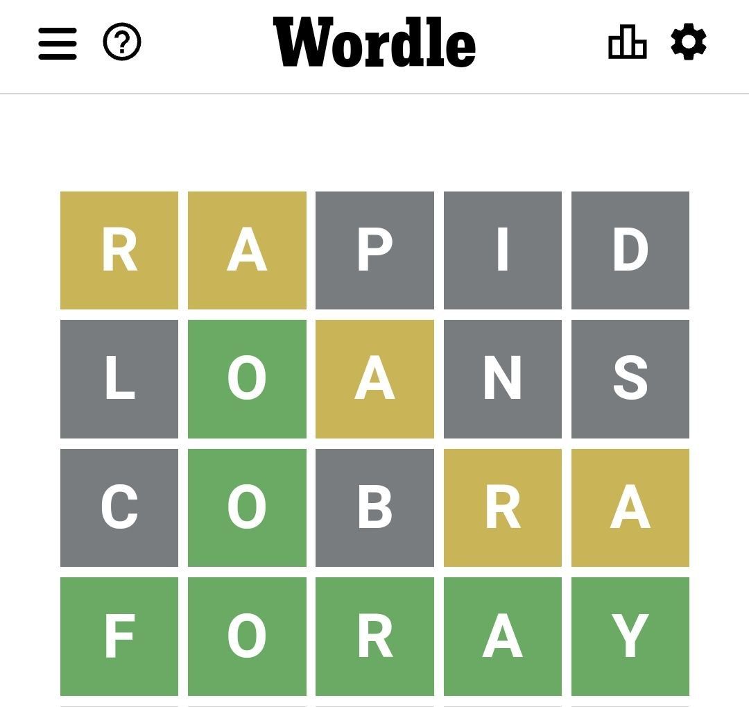 Kunci Jawaban Game Wordle Hari Ini tanggal 7 April 2022