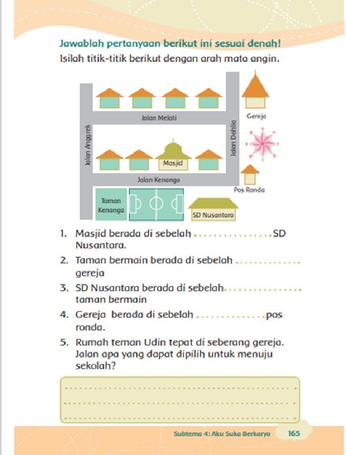 Kunci Jawaban Tema 8 Kelas 3 SD Halaman 161, 162, 163, 164, 165, 166, 167 Subtema 4 Aku Suka Berkarya