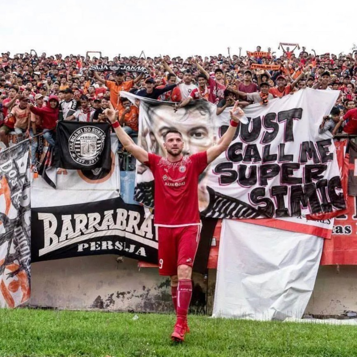 Marco Simic sukses menjadi top skor Persija Jakarta di BRI Liga 1 Indonesia musim 2021/2022