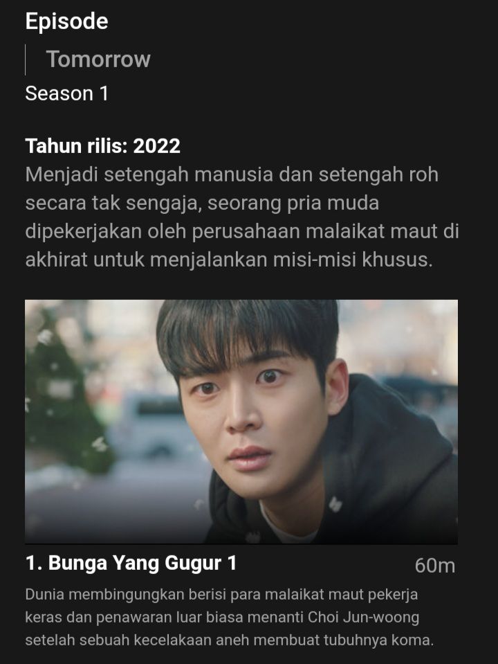 Sinopsis Tomorrow Episode 1 Diperankan Rowoon Sf9 Ini Jadwal Tayang Eps 2 3 4 Link Nonton Di 1424