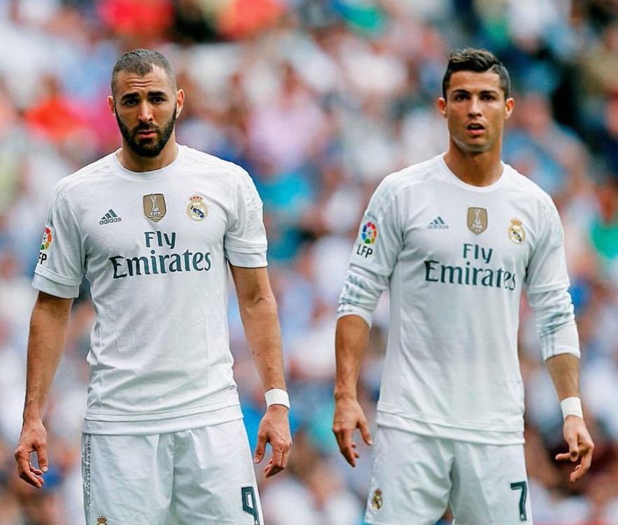 Usai Sama Rekor Hattrick Cristiano Ronaldo, Karim Benzema Dapat Pesan dari  CR7, Begini Isinya