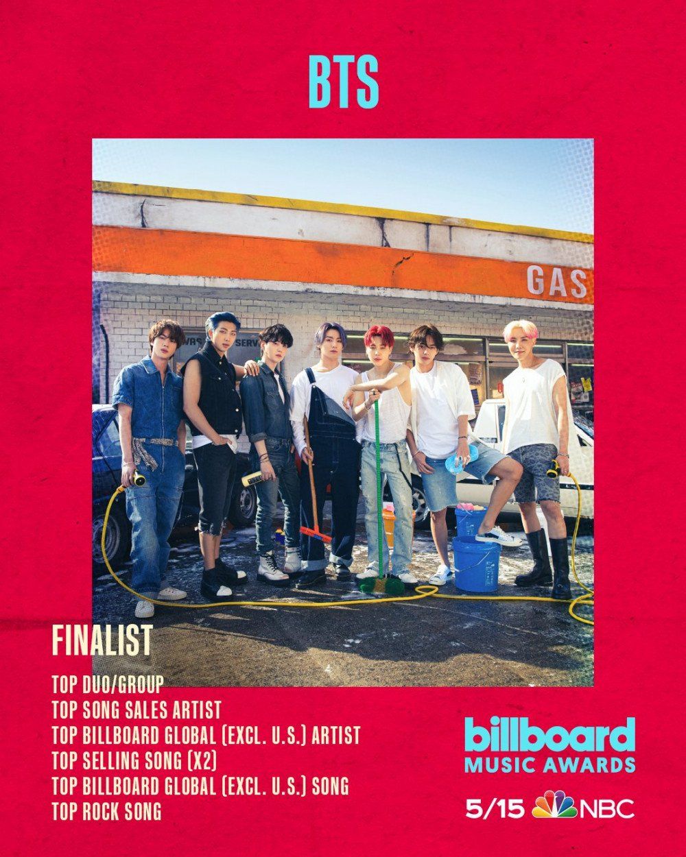 BTS Berhasil Masuk 6 Nominasi Sekaligus di '2022 Billboard Music Awards', Apa Saja?