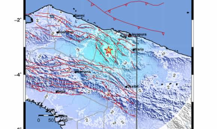 Info Gempa Terkini Magnitudo 5,2 Guncang Papua Hari Ini 10 April 2022