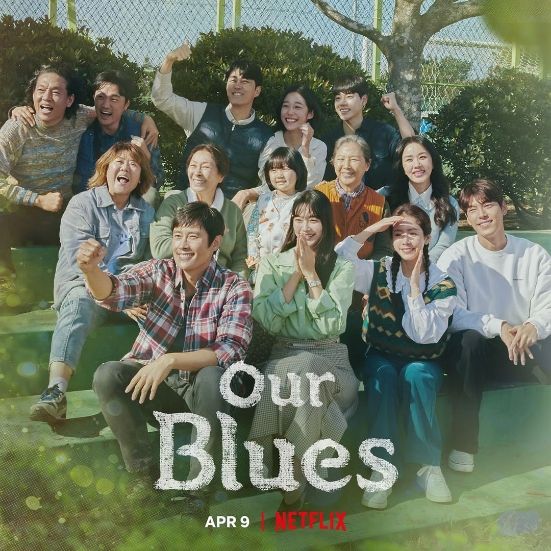 Alur story atau sinopsis Our Blues yang tayang tiap Sabtu di Netflix serta siapa saja yang masuk di cast drama Korea (drakor) tersebut.