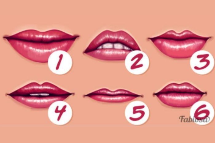 Sesuaikan bentuk bibir dengan gambar tes psikologi untuk tahu karakter di dalam diri.