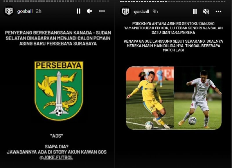 Rumor tiga pemain asing yang bermain di Eropa dalam bidikan Persebaya Surabaya