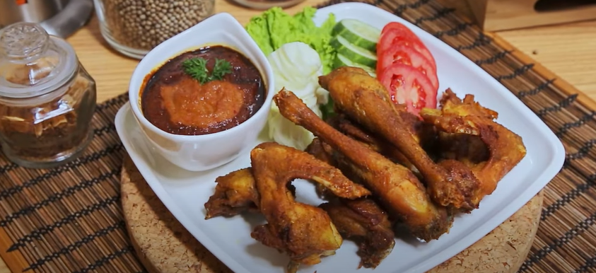 Resep Ayam Goreng Kampung Ungkep Sambal Kacang Kecap Ala Chef Rudy Choirudin