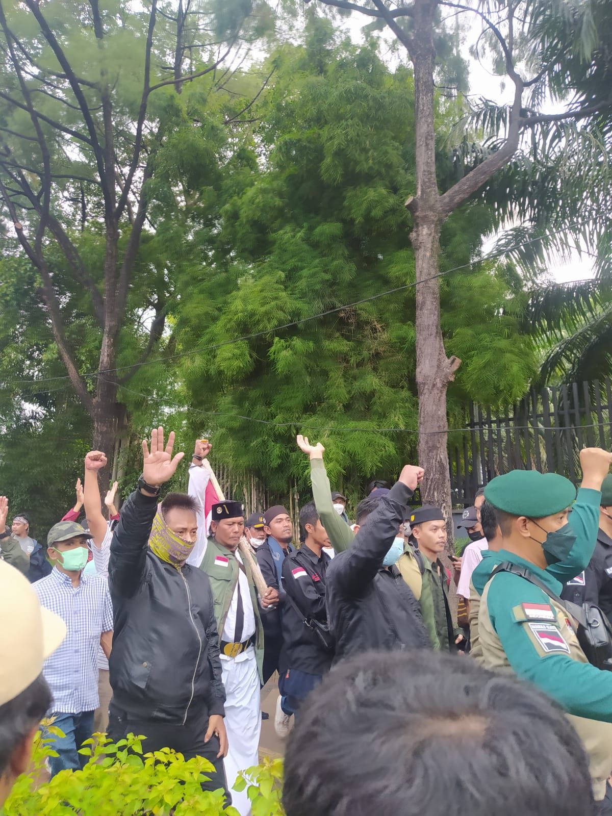 Sekelompok ormas ikut tunggangi aksi mahasiswa 