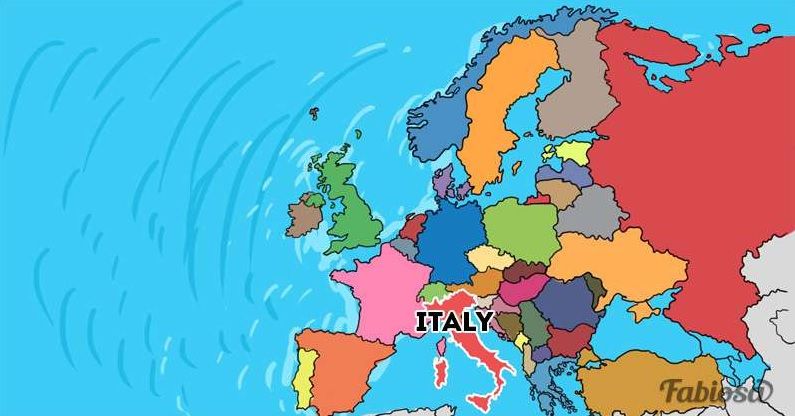 Dalam tes IQ kali ini, kamu hanya perlu menebak negara mana yang ditandai garis putih pada peta di gambar. 