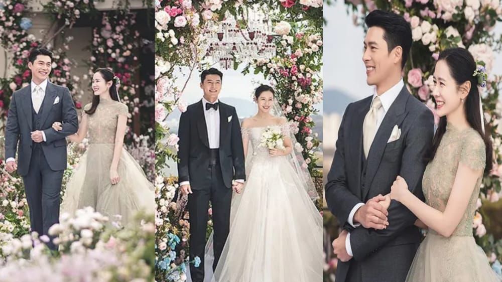 Foto-foto pernikahan Hyun Bin dan Son Ye Jin yang dibagikan Vast Entertainment
