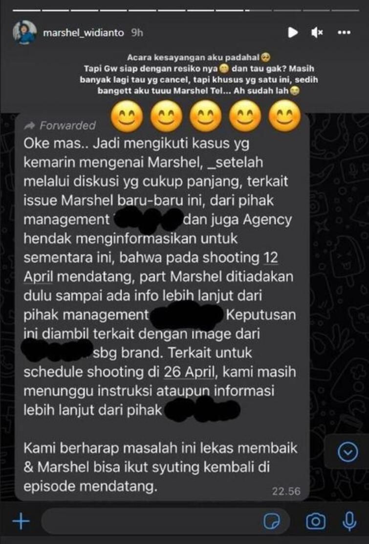 Marshel Widianto Curhat Sedih, Acara Kesayangan nya Kena Cancel Gegara Kasus Dea OnlyFans