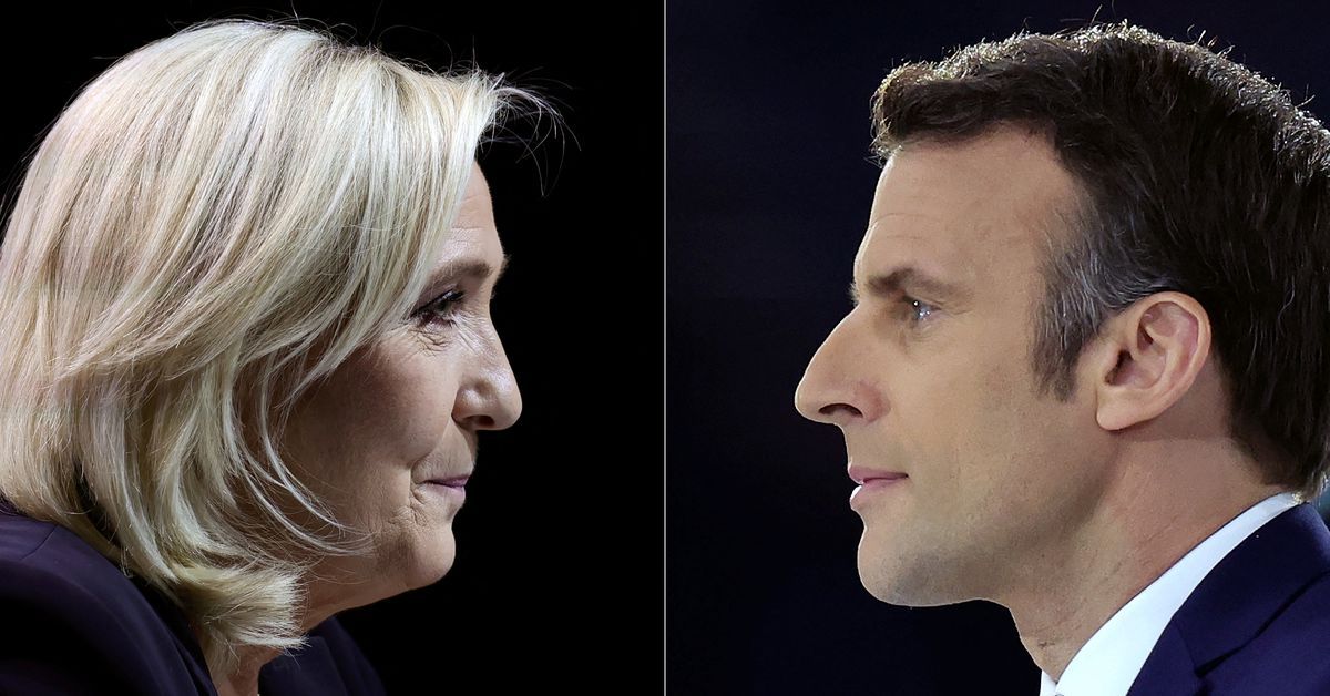 Pilpres Prancis Tegang Emanuel Macron Maki Nato Mati Otak Marine Le