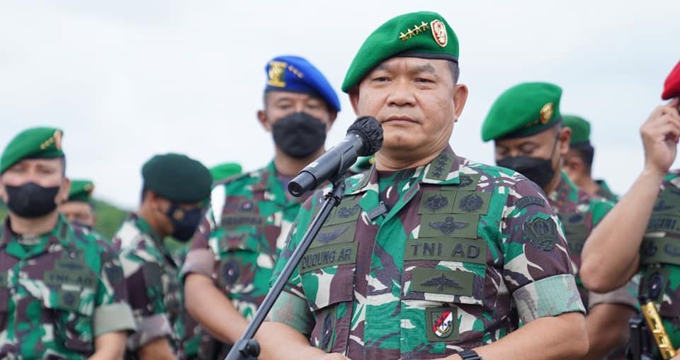 Kepala Staf Angkatan Darat (Kasad) Jenderal TNI Dudung Abdurachman mengapresiasi kerja sama yang dilakukan dengan TNI AD Singapura
