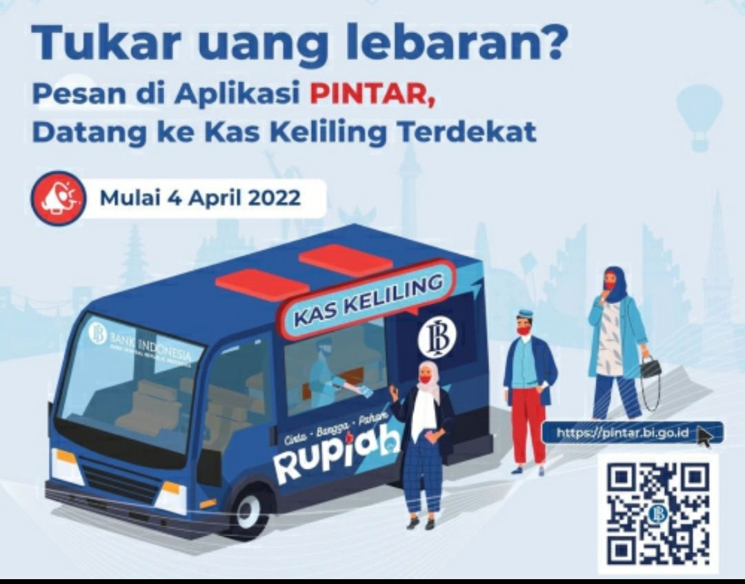 Tukar Uang Baru di Mana? Via Kas Keliling Bank Indonesia Bisa Pesan