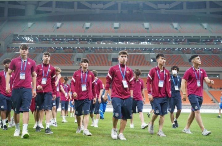 Jadwal tayang timnas U17 Indonesia vs Barcelona di gelaran IYC