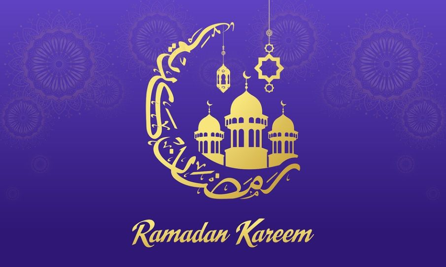 Ilustrasi - contoh gambar poster Ramadhan anak TK dan SD 2023 keren dan lucu serta simpe cocok untuk lomba mewarnai.