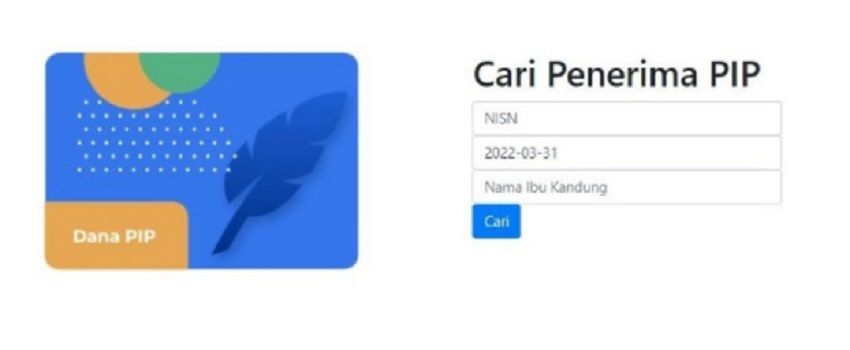 Cara cek nama penerima bantuan dana PIP.