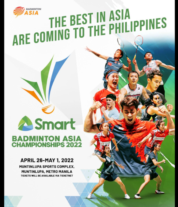 Team badminton ticket asia championships 2022