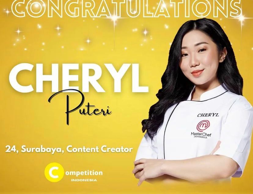 Biodata Lengkap Cheryl MCI 9, Pemenang Juara 1 MasterChef Indonesia ...