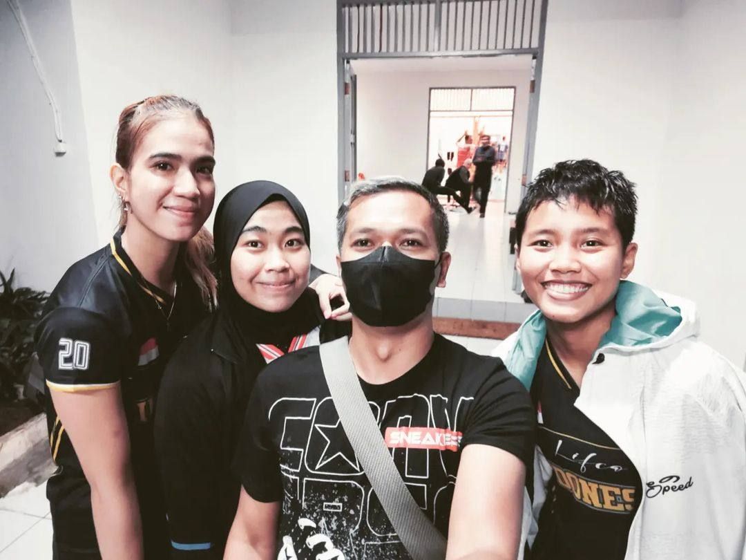Bikin Pangling, Ini 4 Potret Terbaru Tisya Amallya Saat Latihan Bersama Timnas Voli Putri SEA Games 2021/Instagram @arya_temangsangs