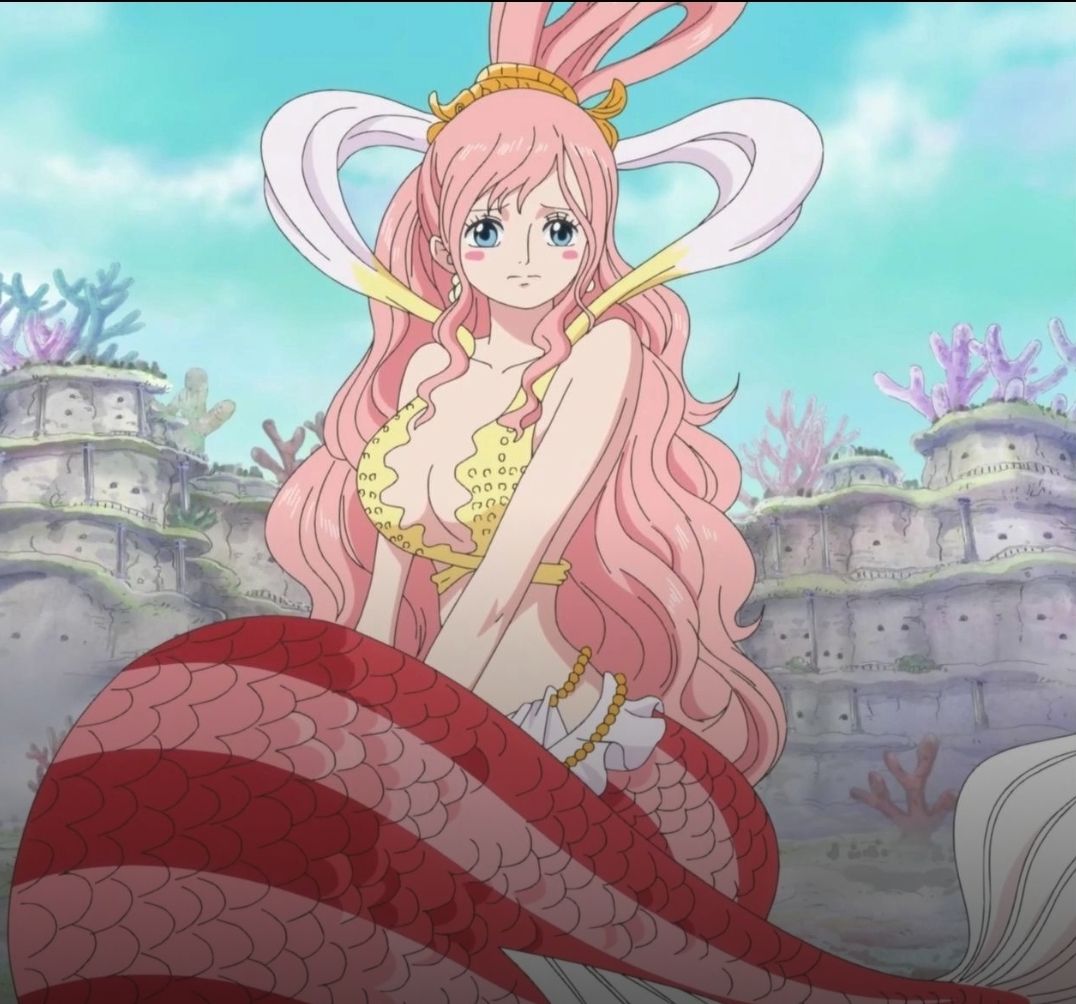 Shirahoshi, Putri "Mermaid" kerajaan Ryuugu pulqu Manusia Ikan