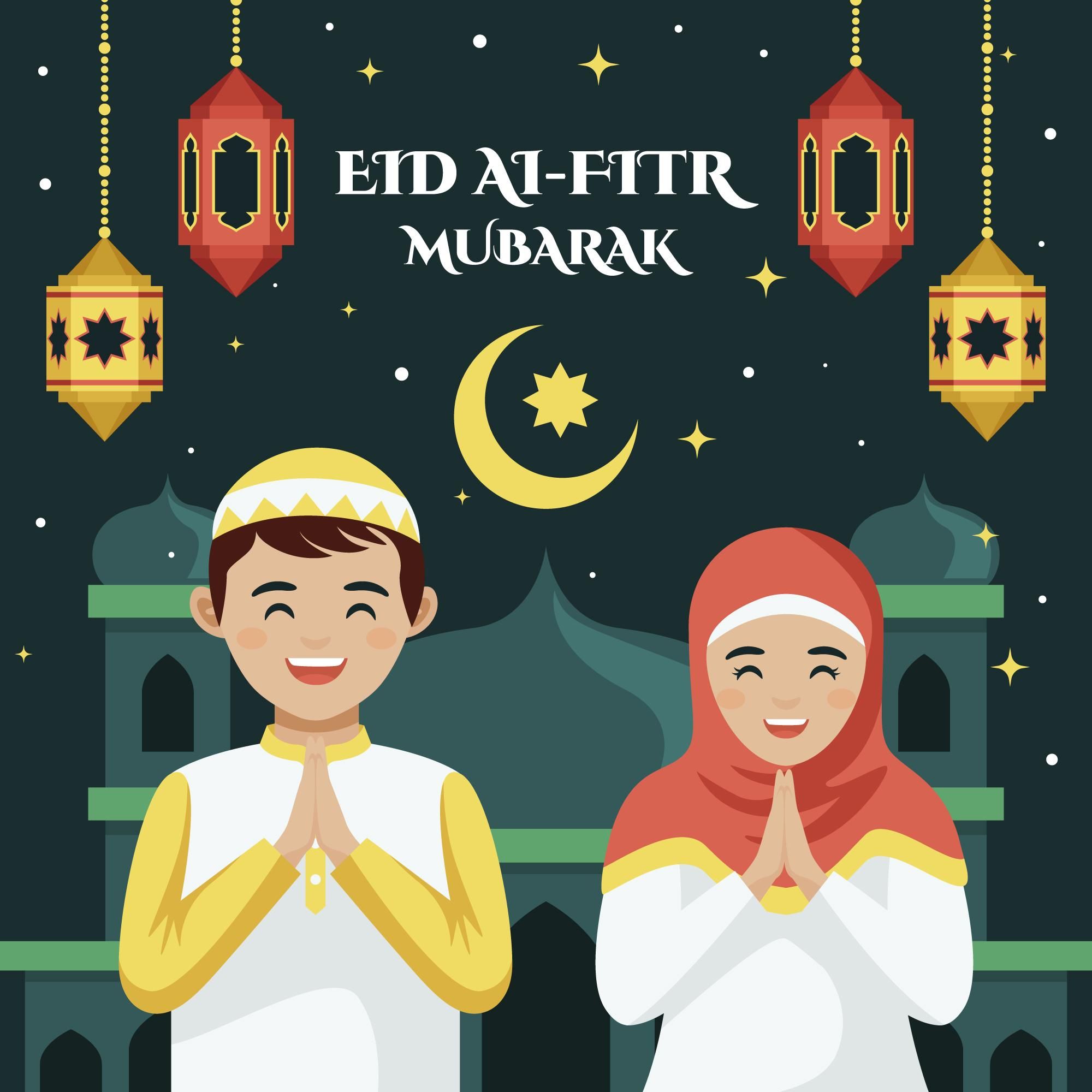 Poster dan Twibbon kata-kata mutiara Hari Raya Idul Fitri 1443 H