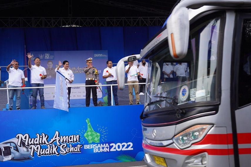 Tahun Ini 26 BUMN Antar 40 Ribu Masyarakat Mudik
