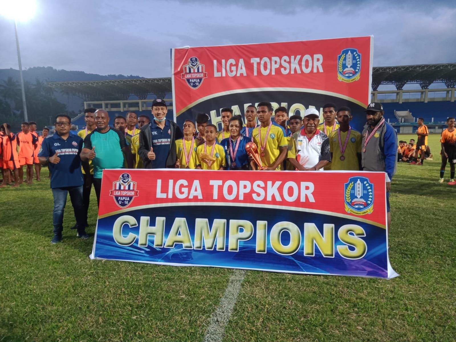 Champipons SSB Nafri Liga TopSkor zona Papua