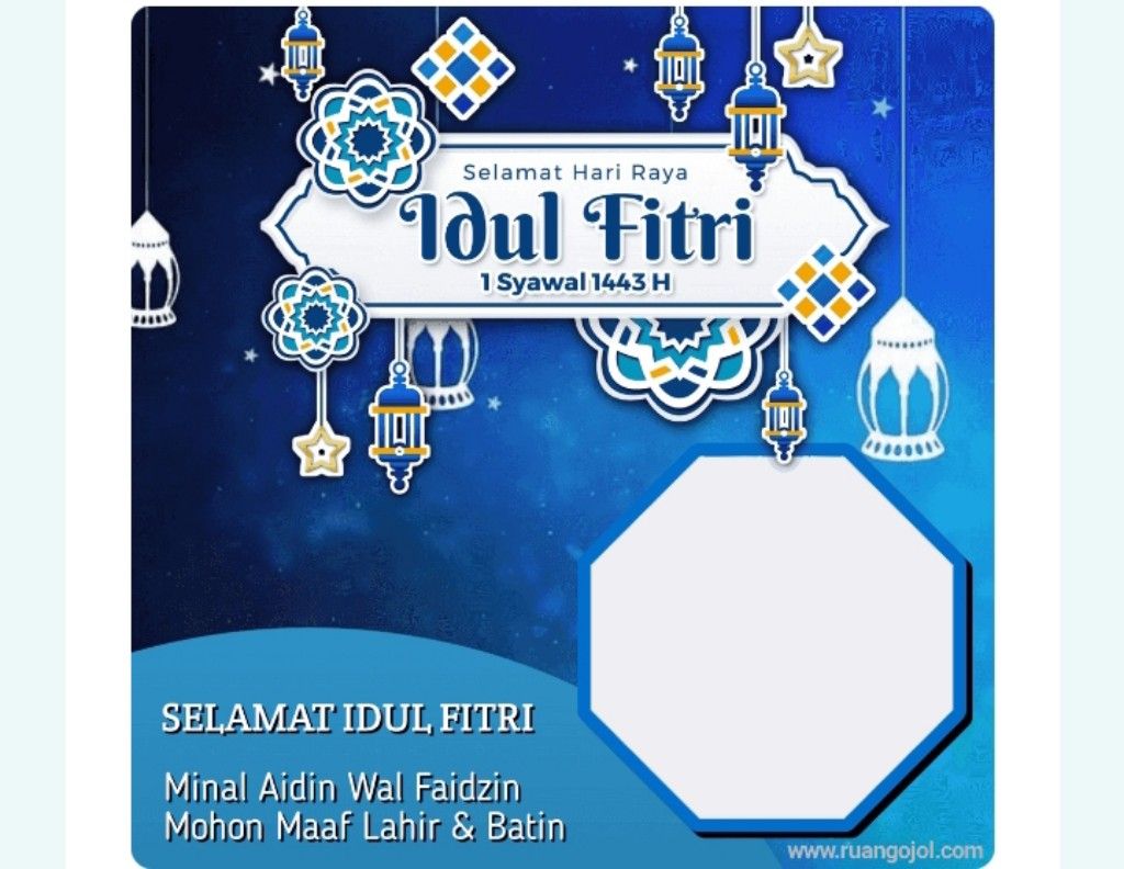 15 Link Twibbon Hari Raya Idul Fitri 2022, Ada Bingkai Foto Keren Cocok ...