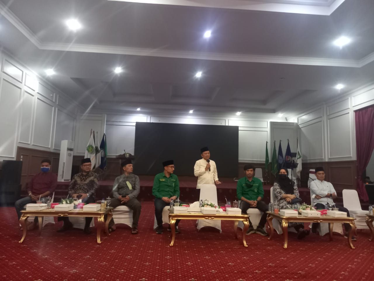 Dewan Pimpinan Pusat Kesatuan Angkatan Muda Sriwijaya (DPP KAMSRI) menggelar kegiatan mudik bersama/dpp kamsri/