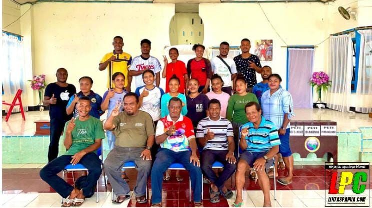 JJO Bersama Pemuda Gereja Elim Ayapo, Sentani, Kabupaten Jayapura.