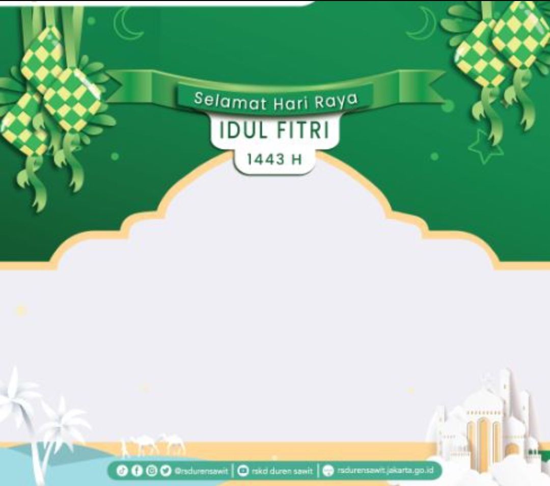 5 Link Twibbon Hari Lebaran Idul Fitri Tahun 2022 Hari Ini, Senin 2 Mei