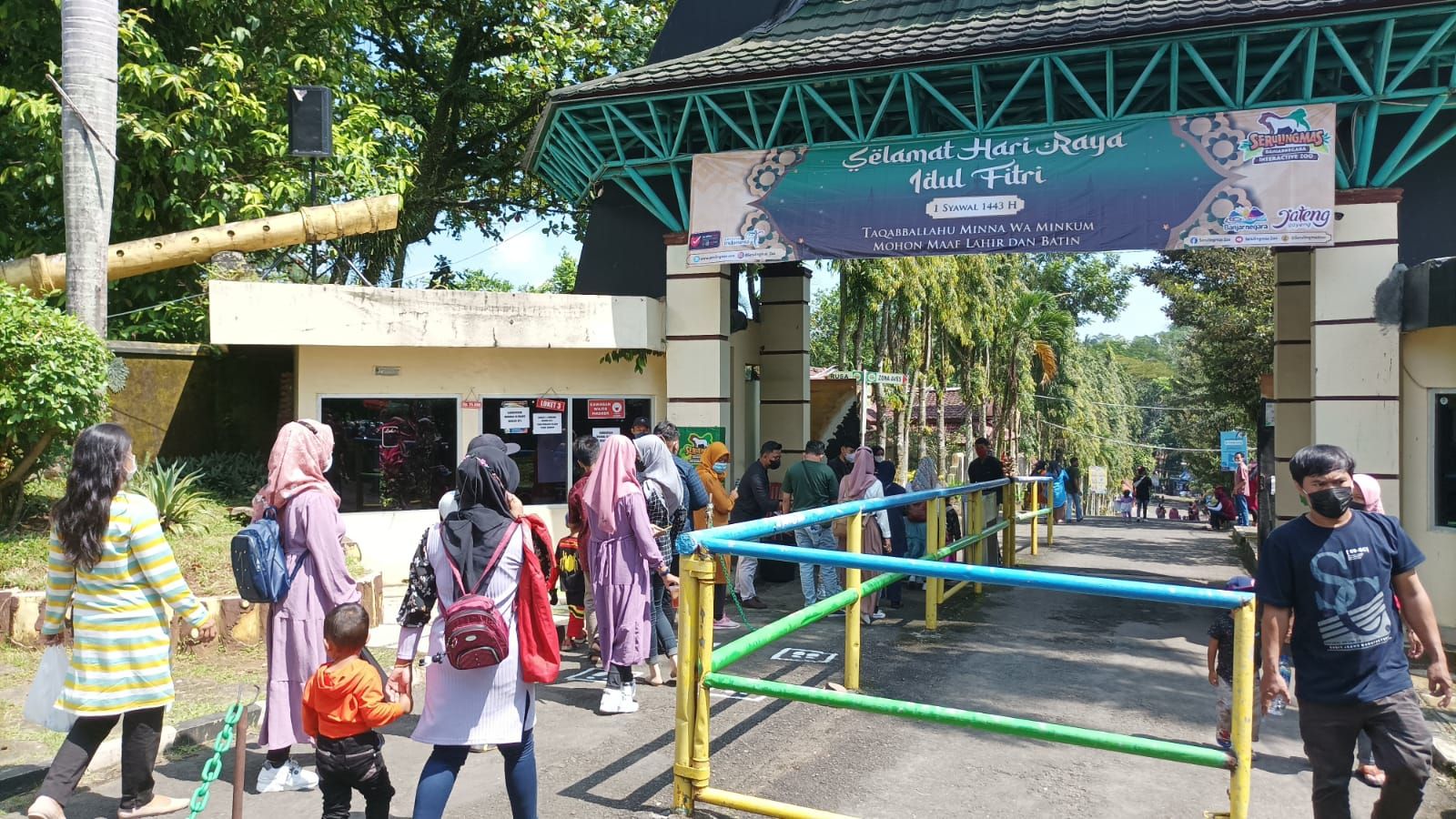 Pekan lebaran Serulingmas Zoo Banjarnegara