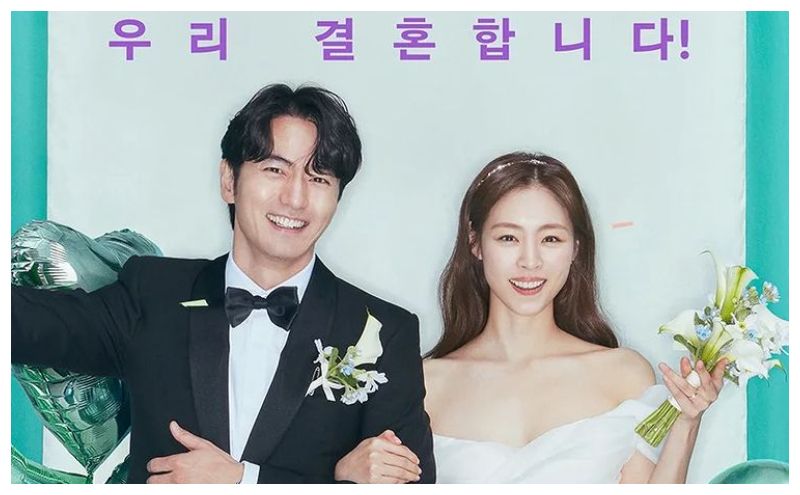 Poster drama Korea Marriage White Paper.