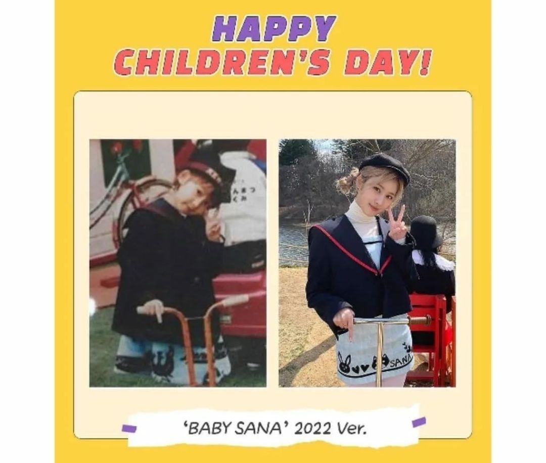 Gemes Banget! Anggota TWICE Pamer Foto Masa Kecil untuk Rayakan Hari Anak di Korea/
