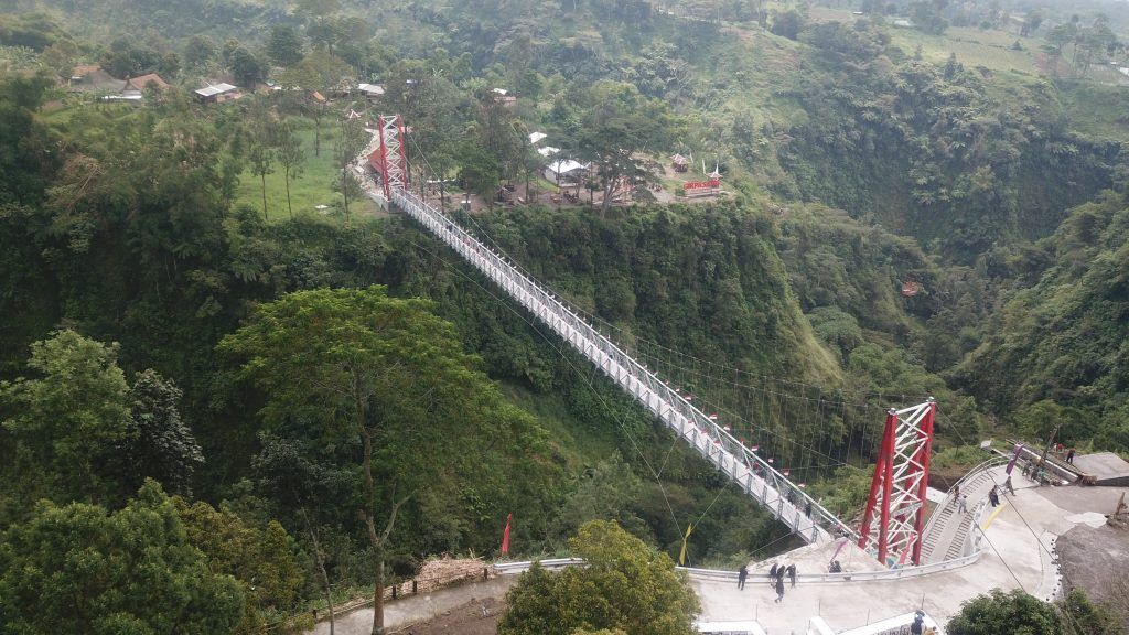 Jembatan Girpasang lereng Gunung Merapi