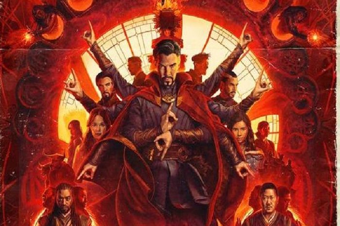 Poster film Doctor Strange in the Multiverse of Madness