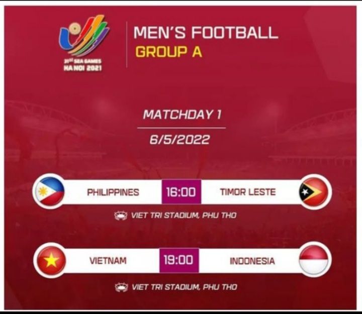 Timnas Day Link Live Streaming Indonesia Vs Vietnam Di Laga Pembuka Sea Games 2022 Live Rcti 5539