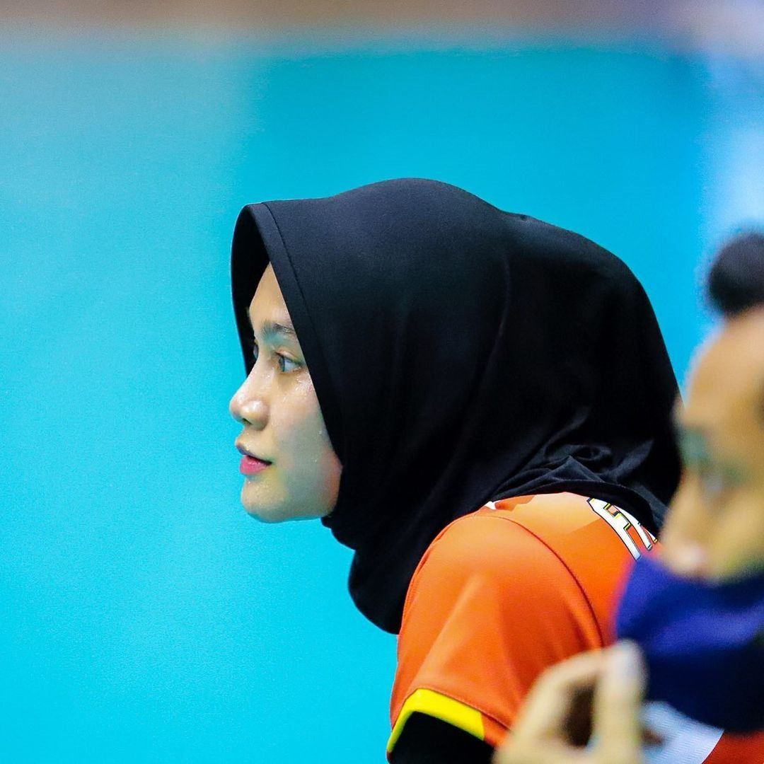Wilda Siti Nurfadhilah Fokus di Lapangan Pakai Jersey SEA Games 2022