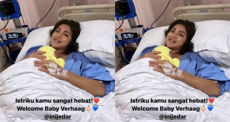 Jessica Iskandar melahirkan