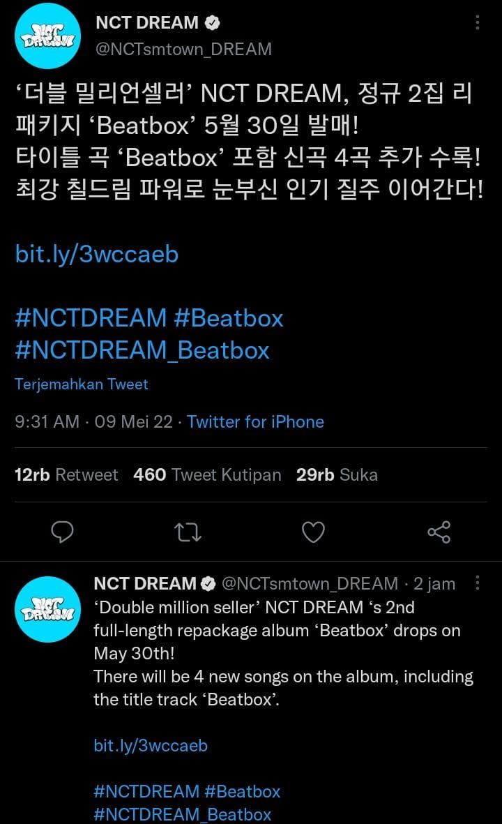 Twitter @NCTsmtown_DREAM