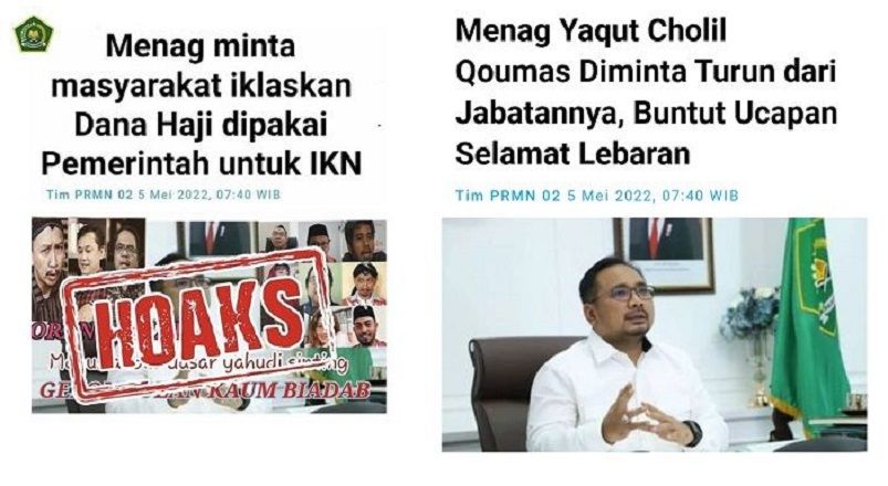 Pikiran Rakyat Dan Menag Yaqut Cholil Qoumas Jadi Korban Fitnah ...