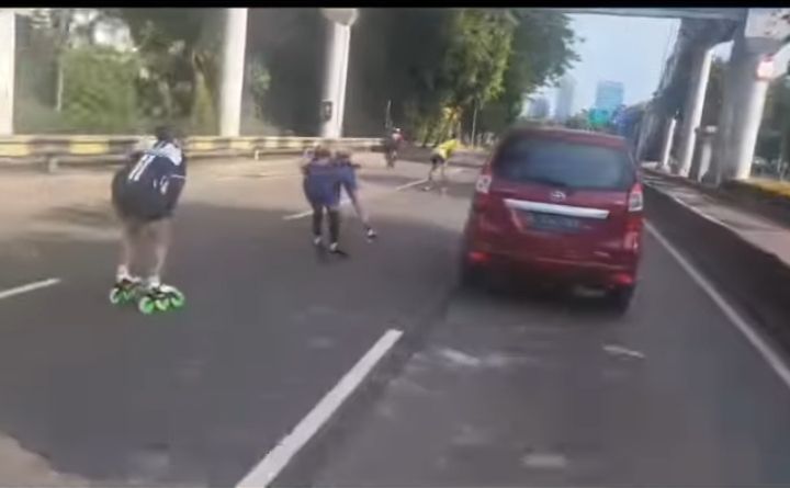 Wakil Gubernur DKI Jakarta Riza Patria, Bakal Tindaklanjuti Rombongan Sepatu Roda Melintas di Jalan Raya 