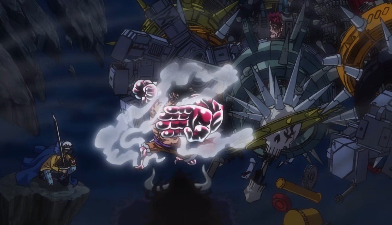 Momen Kaido mengakui Luffy, Law dan Kid sosok tiga monster generasi baru di One Piece episode 1016.